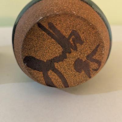 Handmade Pottery Vessels 2 Are Signed (K)