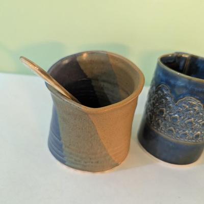 Handmade Pottery Vessels 2 Are Signed (K)