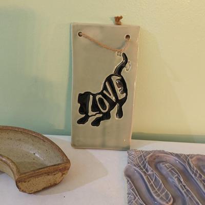 Handmade Pottery Dishes (K)