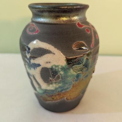 Handmade Southern Appalachian Pottery Jar by Harry Hearne NC (K)