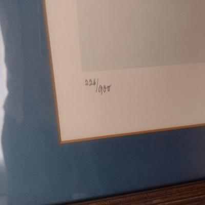 Framed Art Limited Edition 'A Time to Remember 226/900 by Berta Hummel with COA