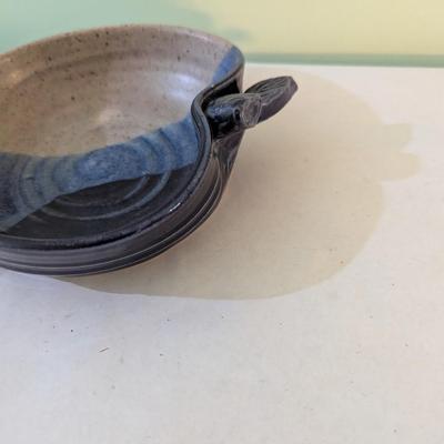 Sky Top Orchard Pottery Apple Bowl Flat Rock NC (K)
