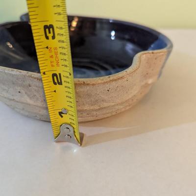 Sky Top Orchard Pottery Apple Bowl Flat Rock NC (K)