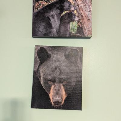 Big Ben & Grace & Ginger Black Bear Prints By April Johnson