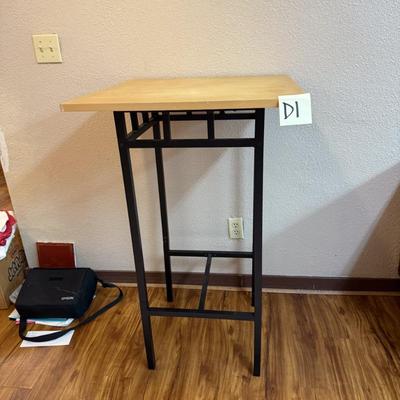 Sale Photo Thumbnail #680: Tall but small table