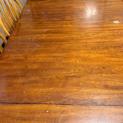 Sale Photo Thumbnail #753: Large table, 8 chairs, see photos for details