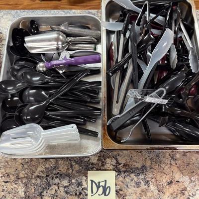 Sale Photo Thumbnail #855: Plastic utensils, see photos
