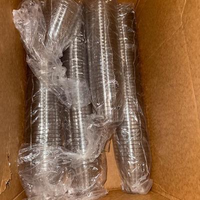 Sale Photo Thumbnail #900: Straws, cutlery, paper towels, plastic cups, etc.