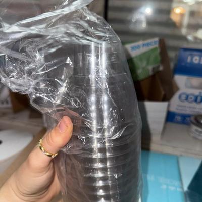 Sale Photo Thumbnail #901: Straws, cutlery, paper towels, plastic cups, etc.