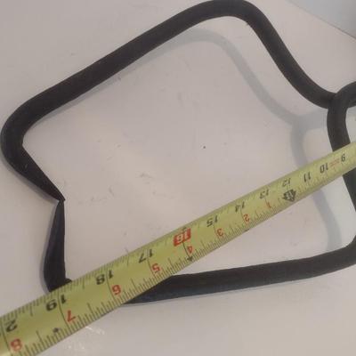Large Antique Metal Ice Tongs