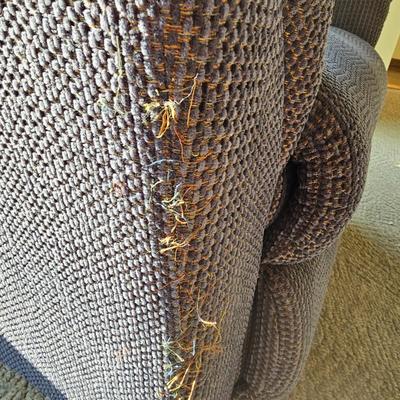 Blue Upholstered Electric Recliner (LR-JS)