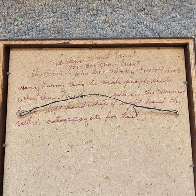 Trio of Signed Ernest Hunt Navajo Sand Paintings (LR-JS)