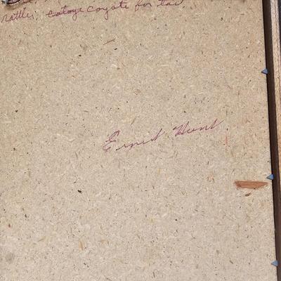 Trio of Signed Ernest Hunt Navajo Sand Paintings (LR-JS)