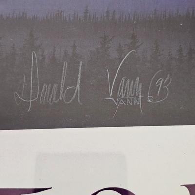 'Majesty of the Tetons' Print by Donald Vann (LR-JS)