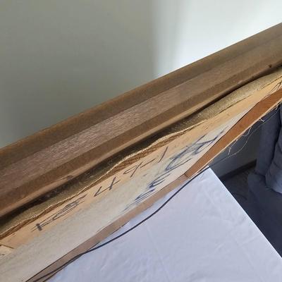 'Spring Trees' Landscape Oil on Canvas by J. Blunk (D-JS)