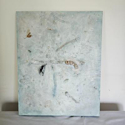 Pair of Mixed Media Images by Joyce Blunk (D-JS)