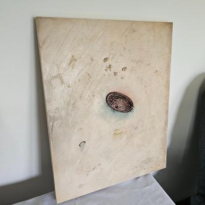 Two Mixed Media Paintings by Joyce Blunk (D-JS)