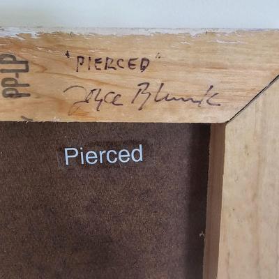 Two Mixed Media Paintings by Joyce Blunk (D-JS)