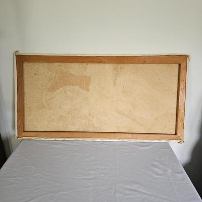 Bones & Bottle Oil on Canvas by Joyce Blunk (D-JS)