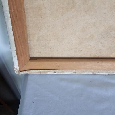 Bones & Bottle Oil on Canvas by Joyce Blunk (D-JS)