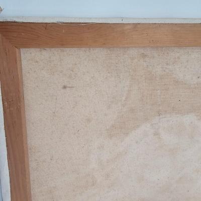 Bones & Bottle Oil on Canvas by Joyce Blunk (D-JS)