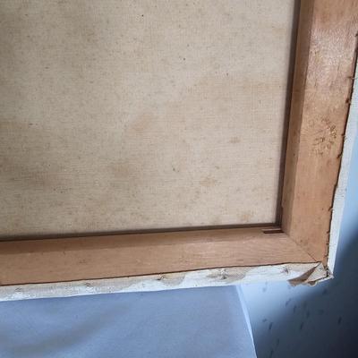 Bones & Bottle Oil on Canvas by Joyce Blunk (D-JS)