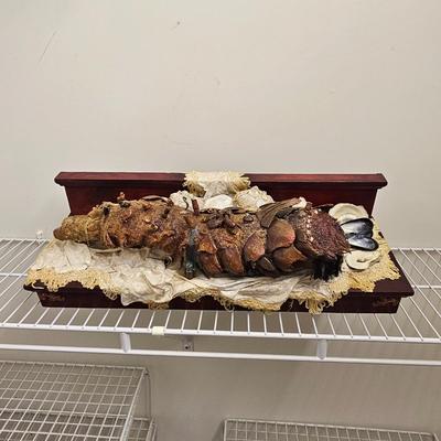 Three Joyce Blunk Mixed Media Art Sculptures (PC-JS)