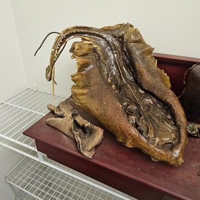 Three Joyce Blunk Mixed Media Art Sculptures (PC-JS)