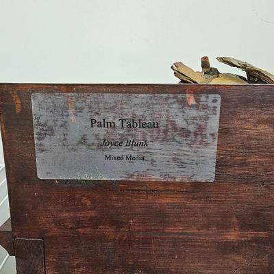 Three Joyce Blunk Mixed Media Art Sculptures (PC-JS)