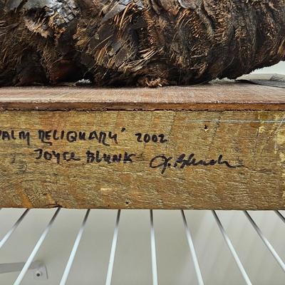 Three Joyce Blunk Mixed Media Art Sculptures (PC-JS)