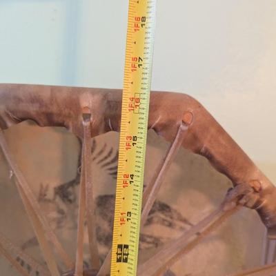 Artbeat Native American Cowhide Leather Drum