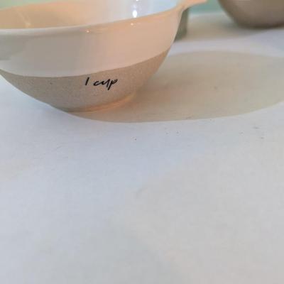 Country Classic Stoneware Measuring Cups (DR)