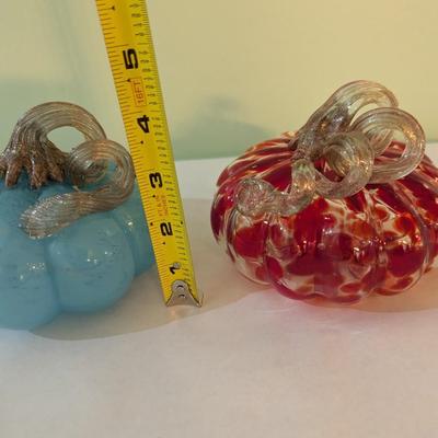 Multi-color Glass Pumpkins (LR)