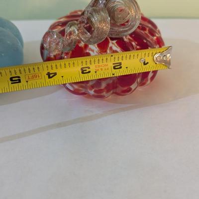 Multi-color Glass Pumpkins (LR)