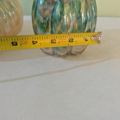 Multi-color Glass Pumpkins (LR)