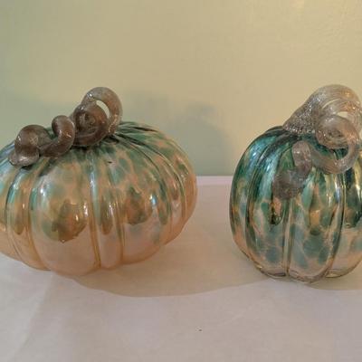 Multi-color Glass Pumpkins (LR)