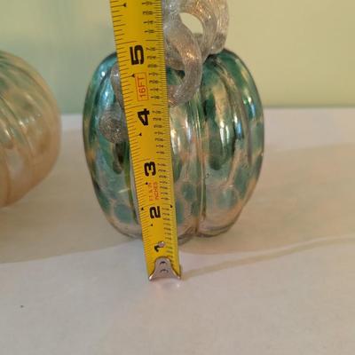 Multi-color Glass Pumpkins (LR)