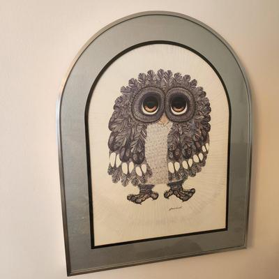Turner Design "Curly" Owl by Glenn Heath 16x20