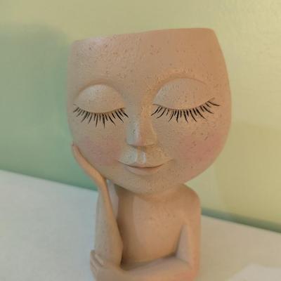 Sunjoy Tech Flower Pot Handmade Resin Head (LR)