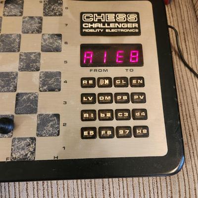 Vintage Voice Chess Challenger Game Powers up Voice works