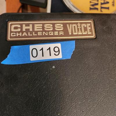 Vintage Voice Chess Challenger Game Powers up Voice works