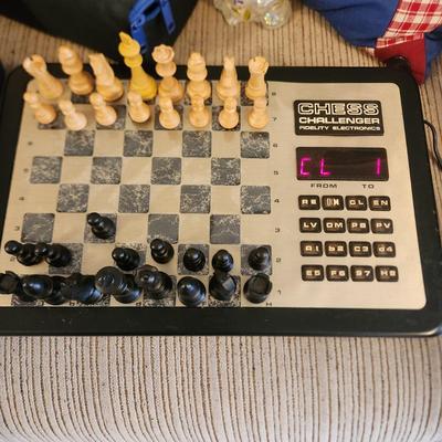 Vintage Voice Chess Challenger Game Powers up Voice works