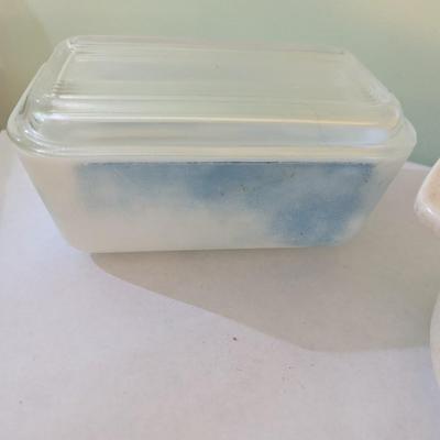 Pyrex Containers & Temper-Ware By Lenox Fire Flower