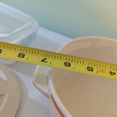 Pyrex Containers & Temper-Ware By Lenox Fire Flower