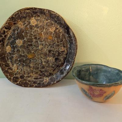 Decorative Pottery Pieces 1 Signed R S Smith (LR)