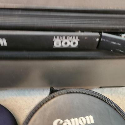 Genuine Canon Camera Lens Case 500, for EF 500mm with keys and lens Cover