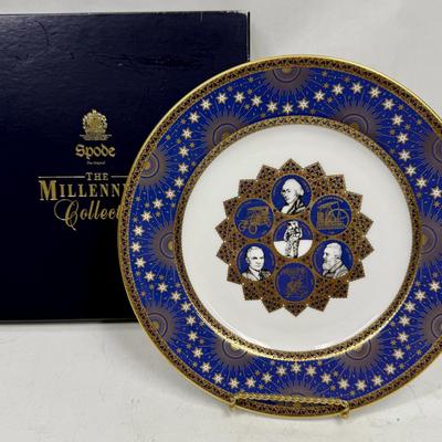Decorative Limited Edition Plate by Spode to commemorate the Millennium.