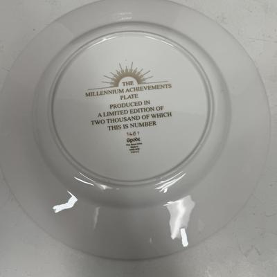 Decorative Limited Edition Plate by Spode to commemorate the Millennium.