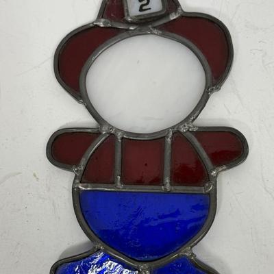 Fireman Stained Glass Ornament