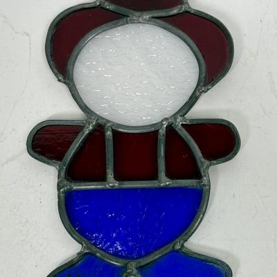 Fireman Stained Glass Ornament